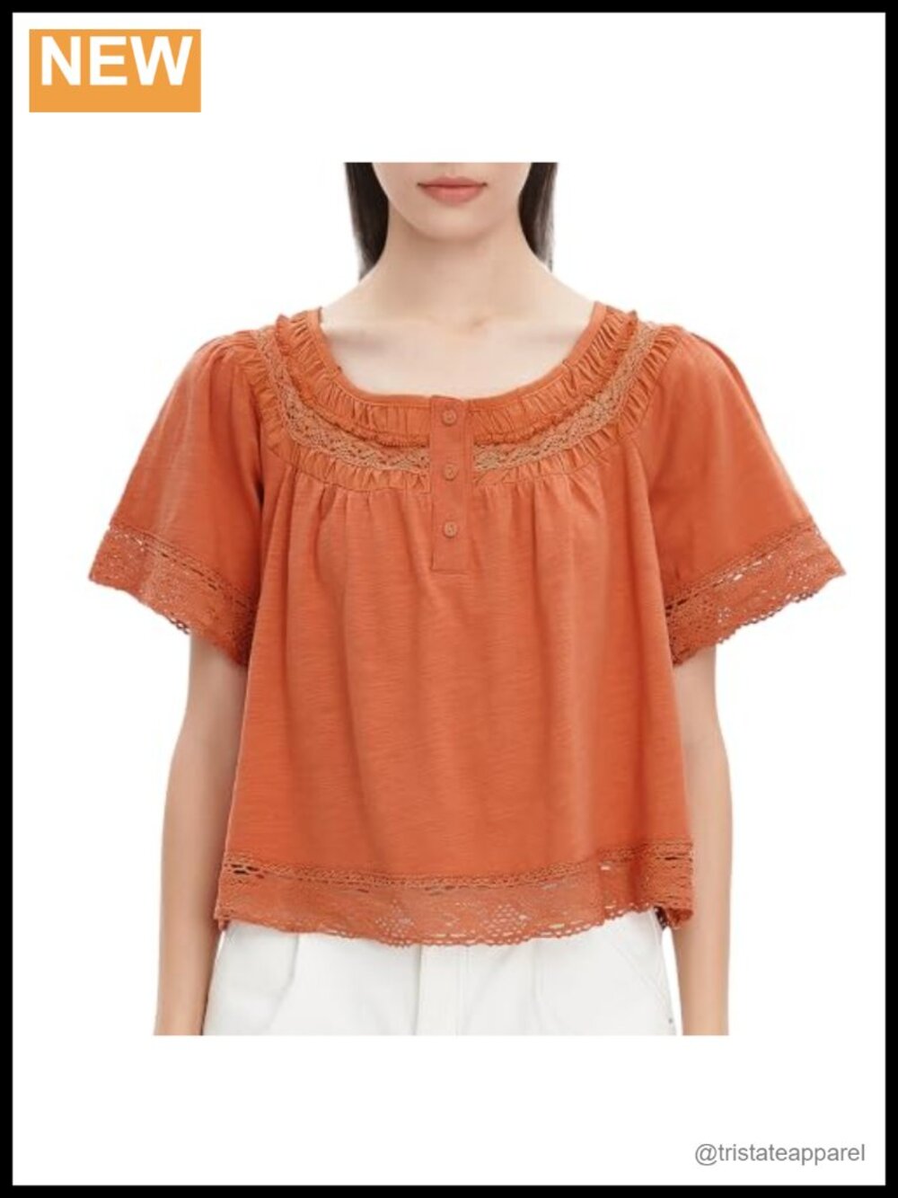 Women's Cotton Crop Button Down Tee Short Sleeve Summer Casual Blouse